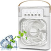 Portable USB Air Cooler with Mist Spray – Your Personal Cooling Solution
