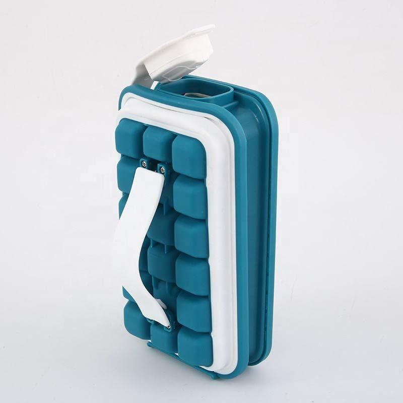 Folding Curling Ice Tray Molds Bar Maker Bag